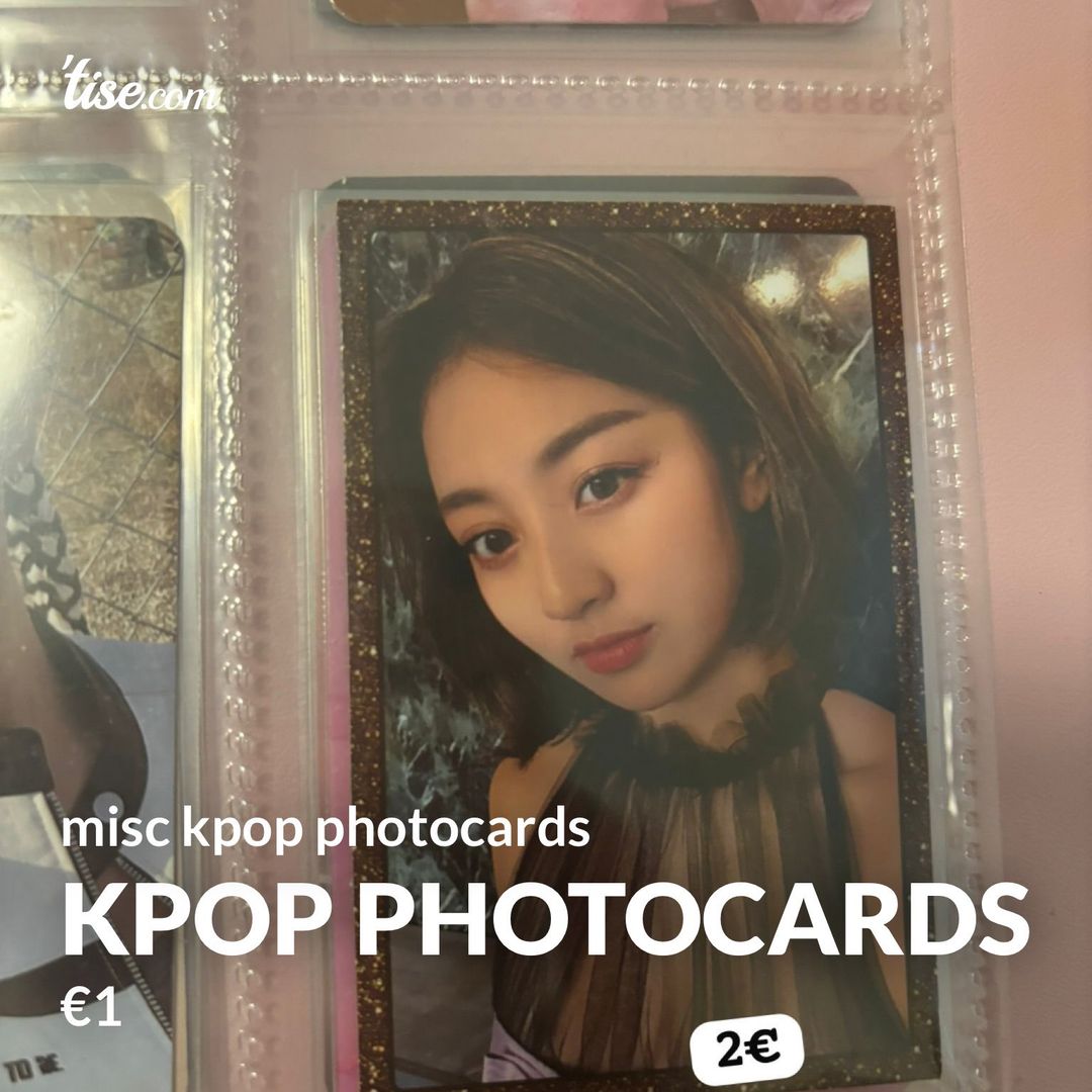 kpop photocards