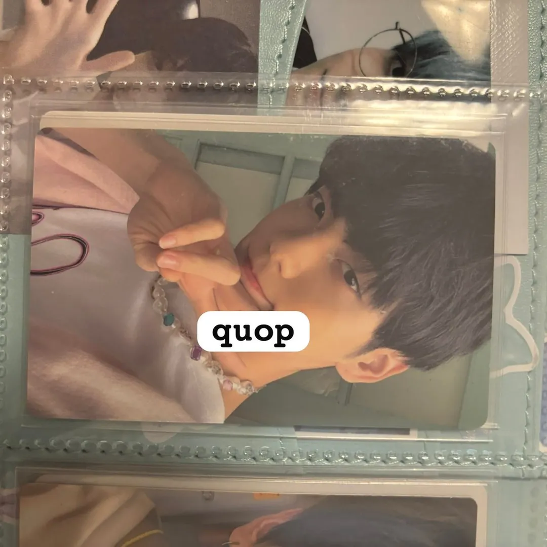 kpop photocards