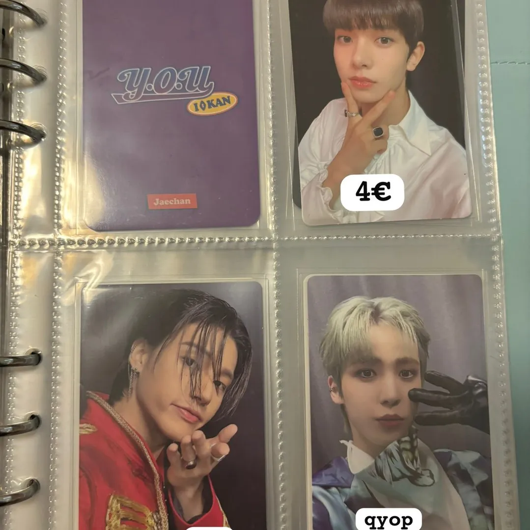 kpop photocards