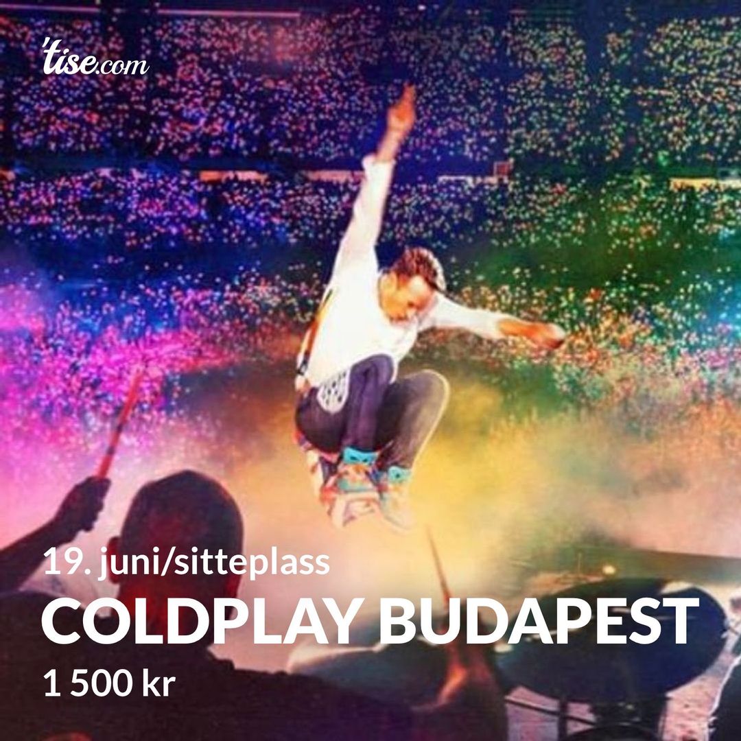 Coldplay Budapest