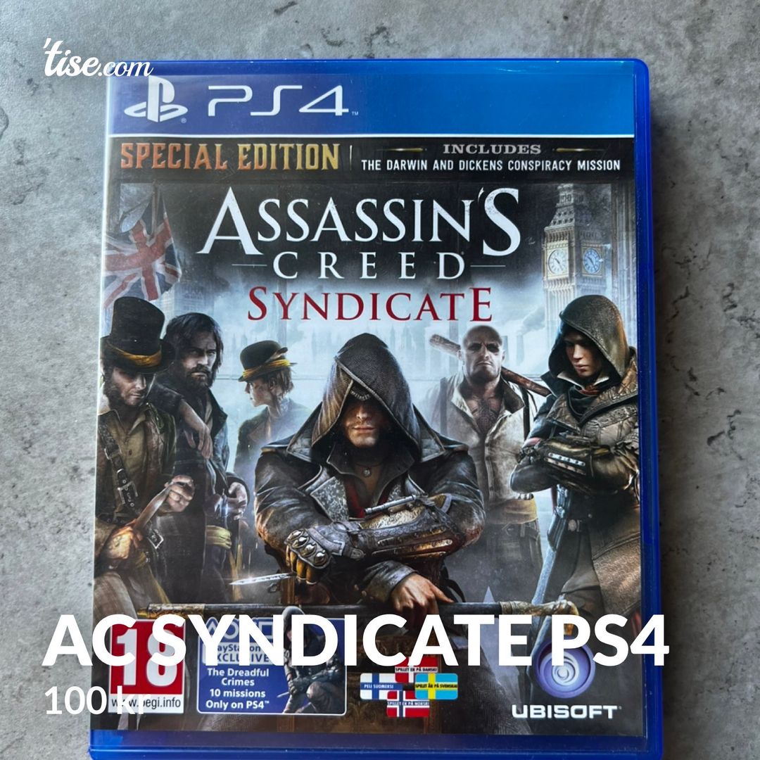 AC syndicate ps4