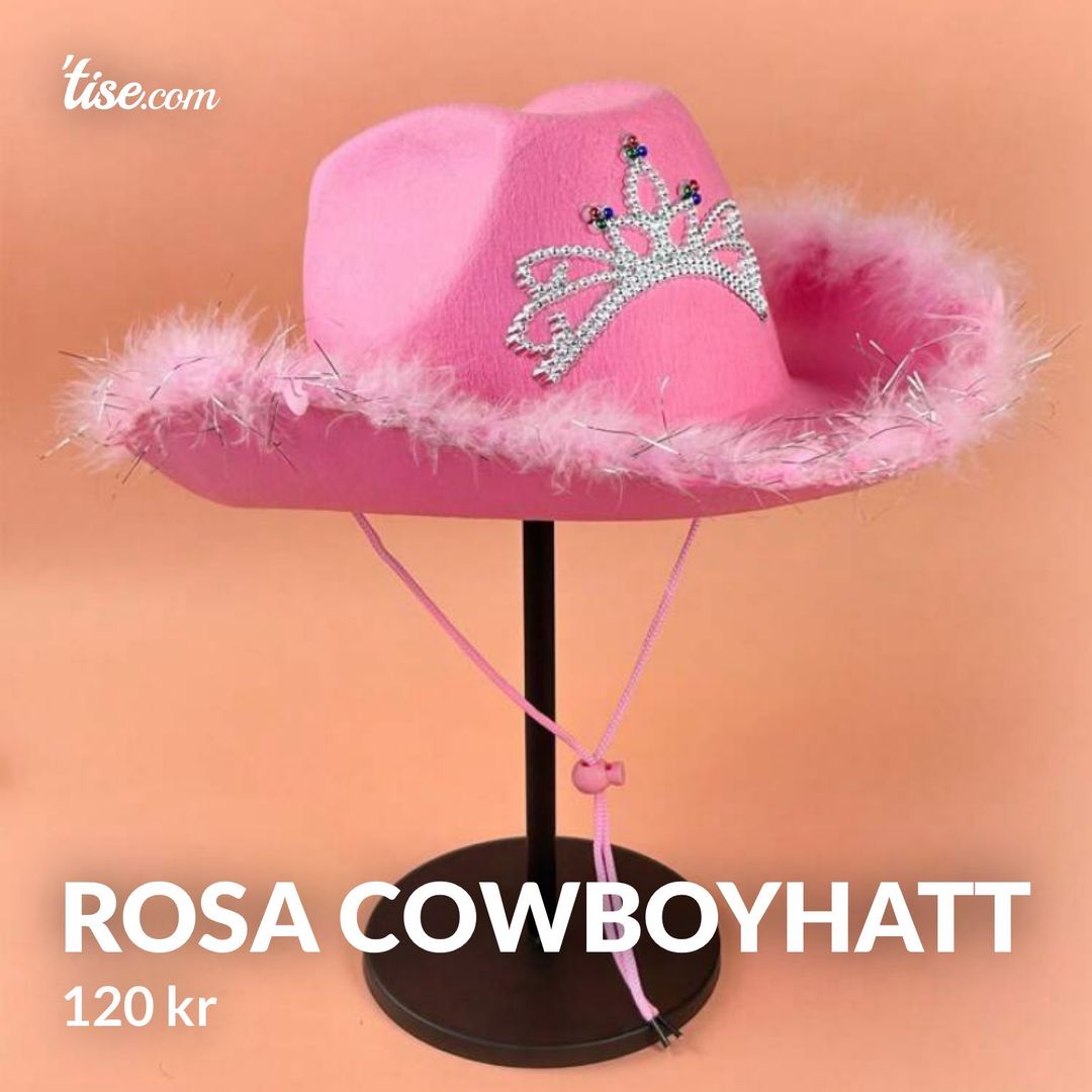 rosa cowboyhatt