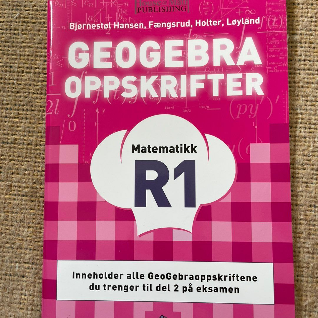 Geogebra oppskrifter