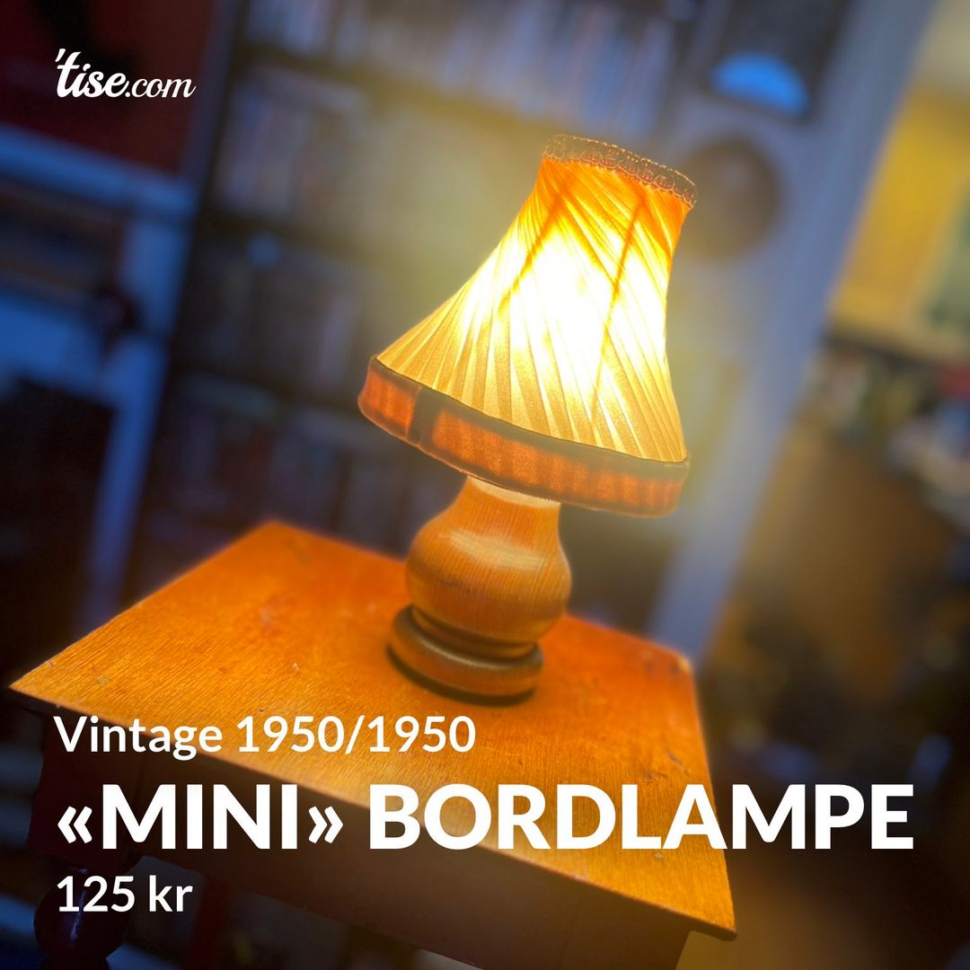 «Mini» Bordlampe