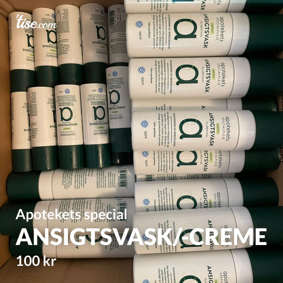 Ansigtsvask/-creme