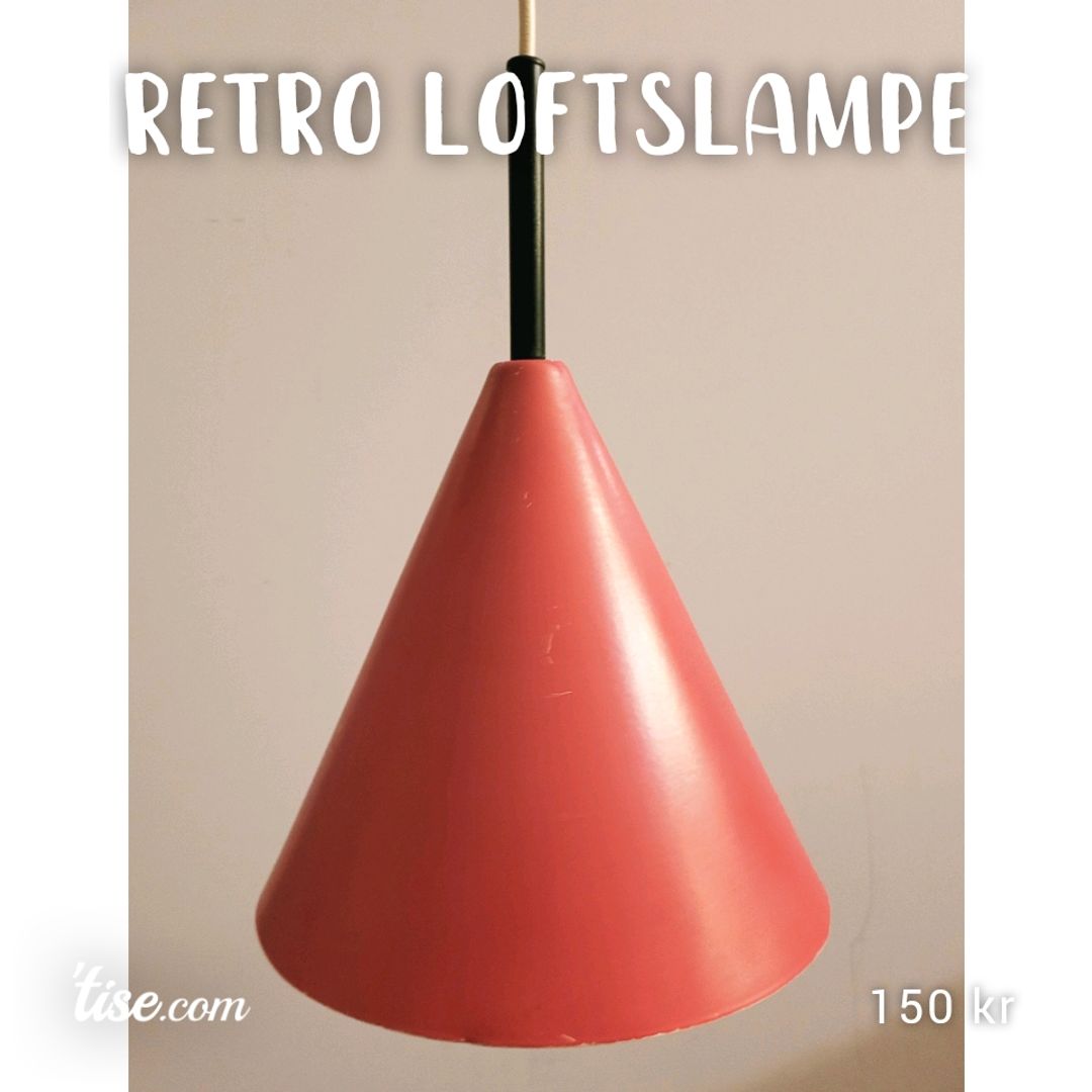 Retro Loftslampe