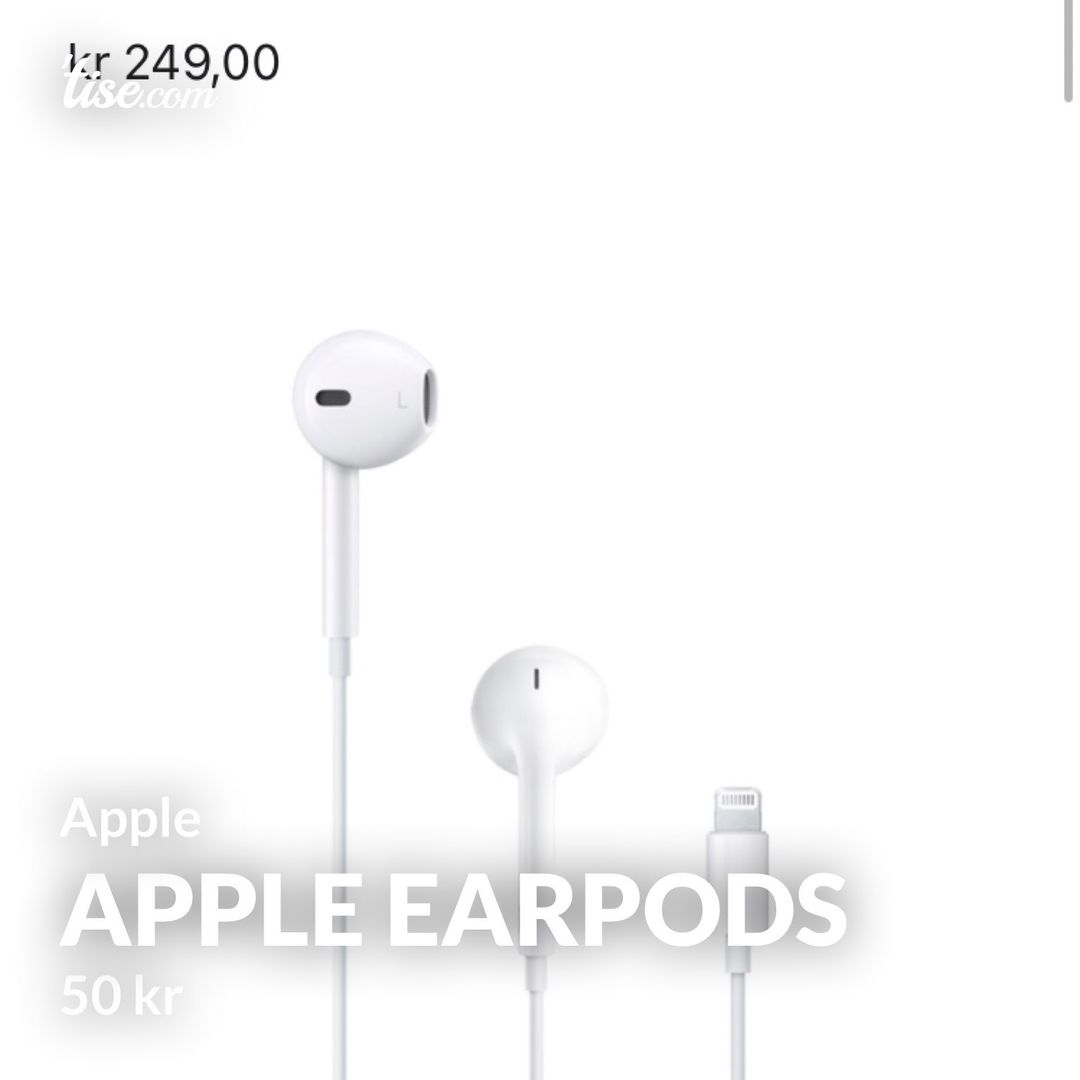 Apple earpods