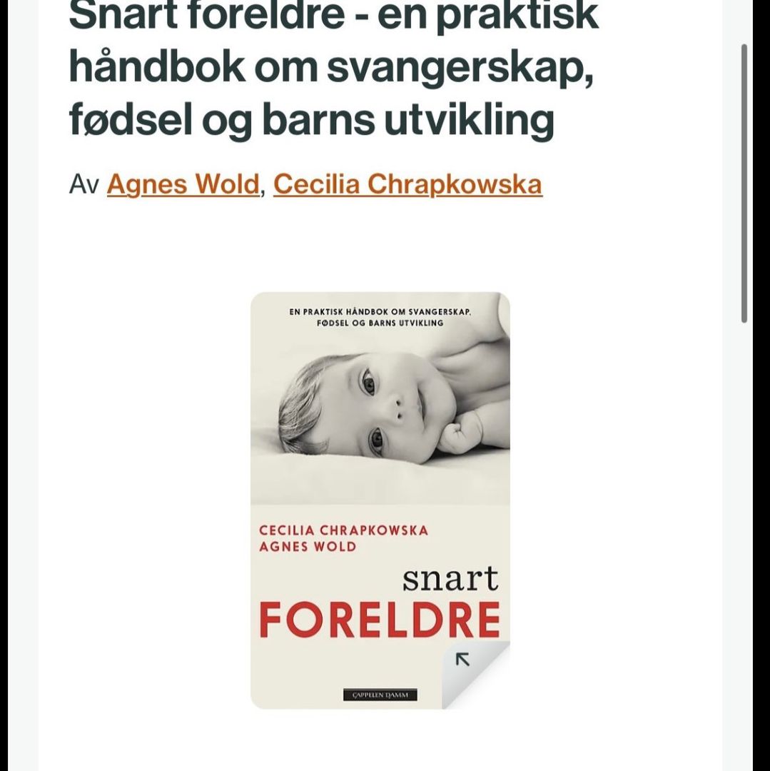 Snart foreldre bok