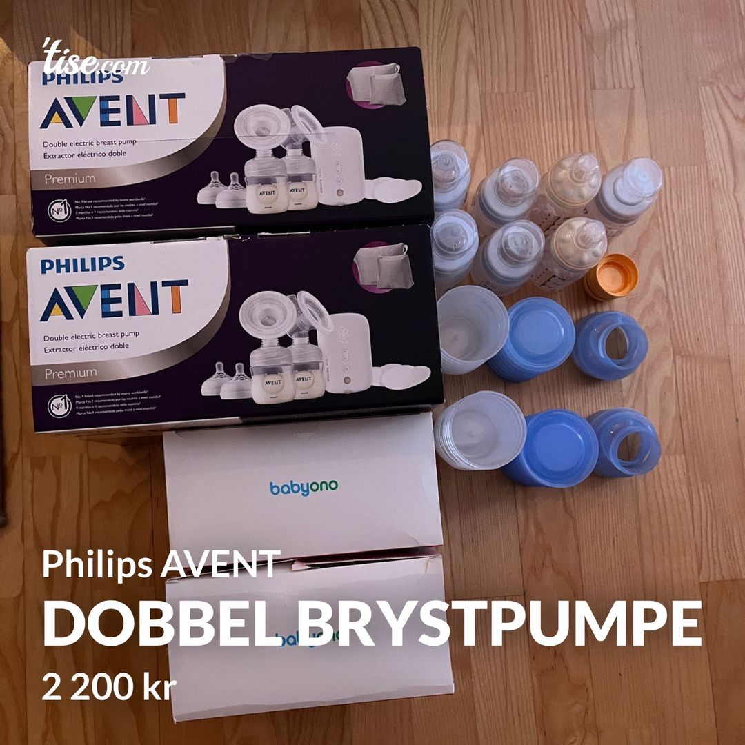 Dobbel brystpumpe