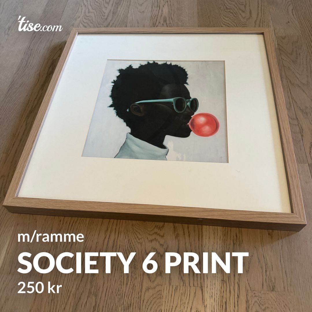 Society 6 print