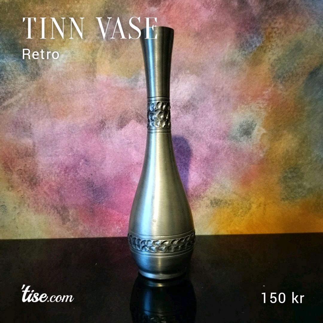 Tinn Vase