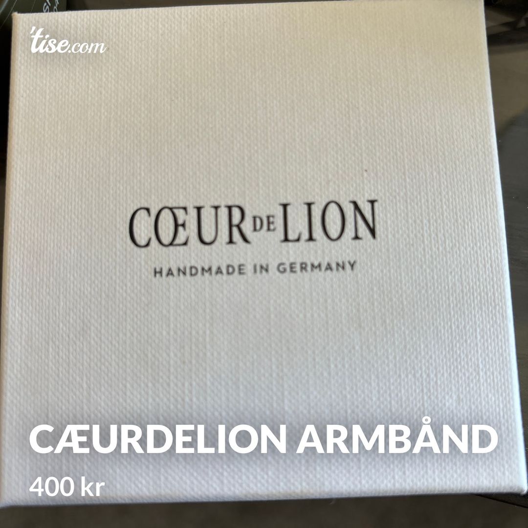 CÆURDELION armbånd