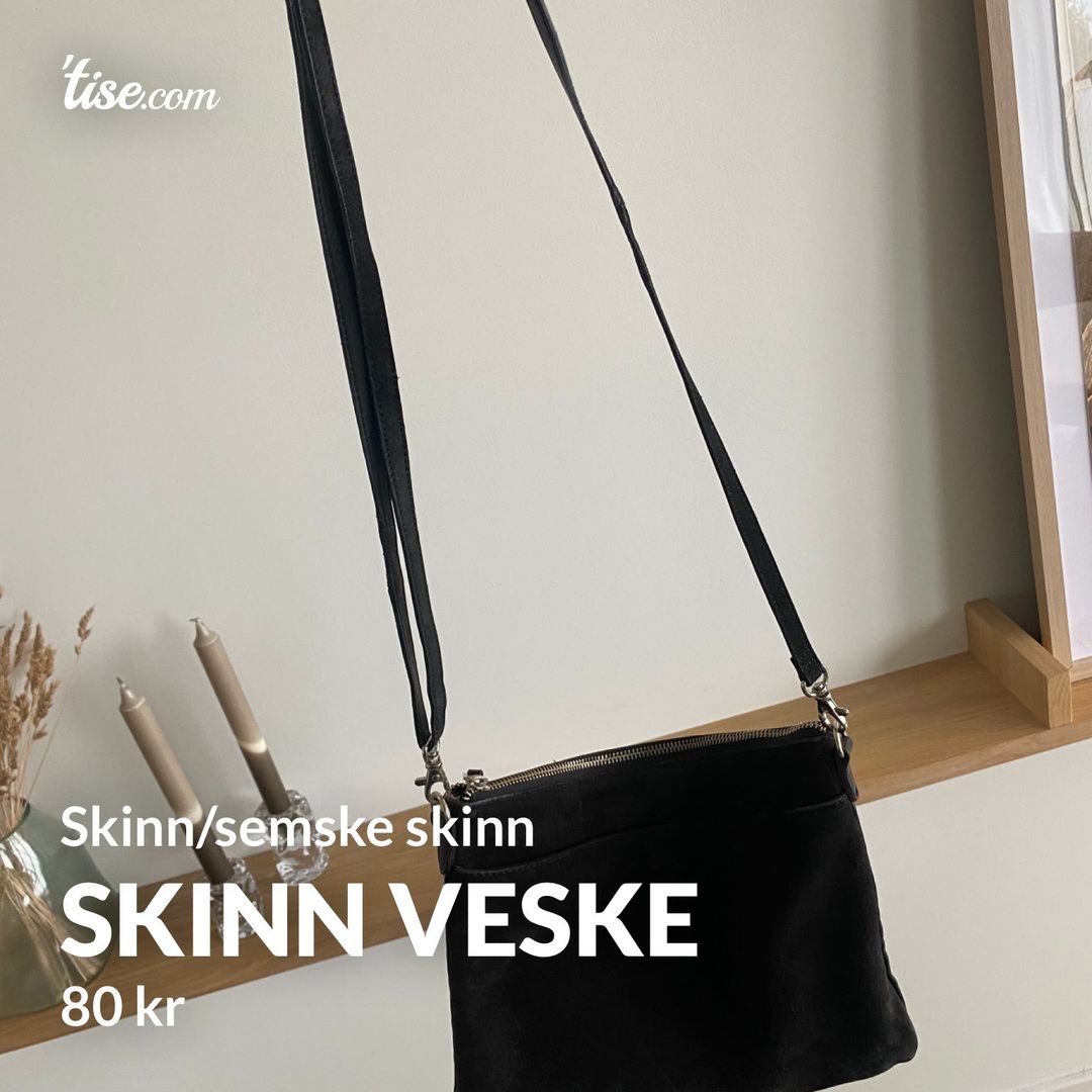 Skinn veske