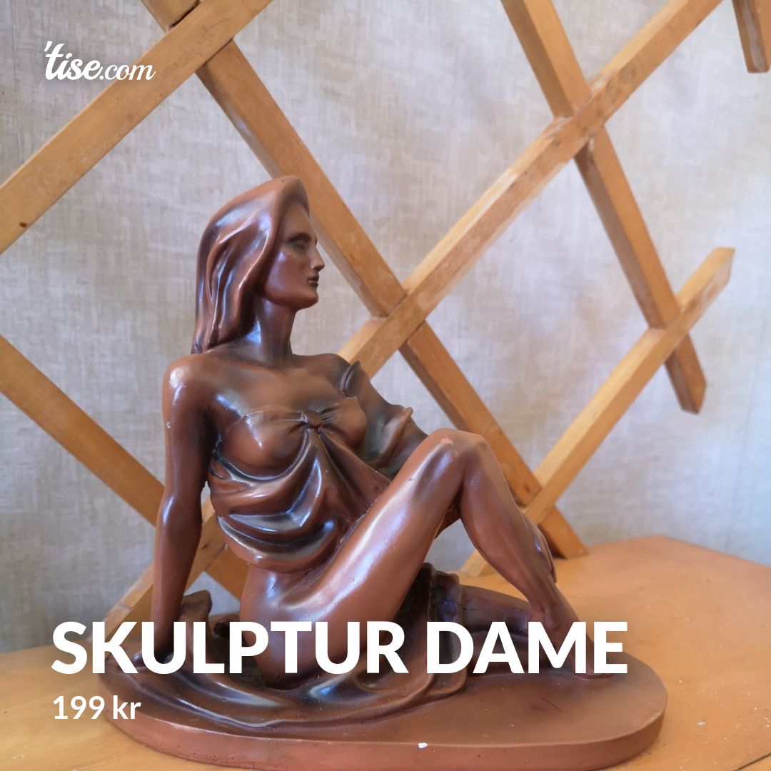 Skulptur dame