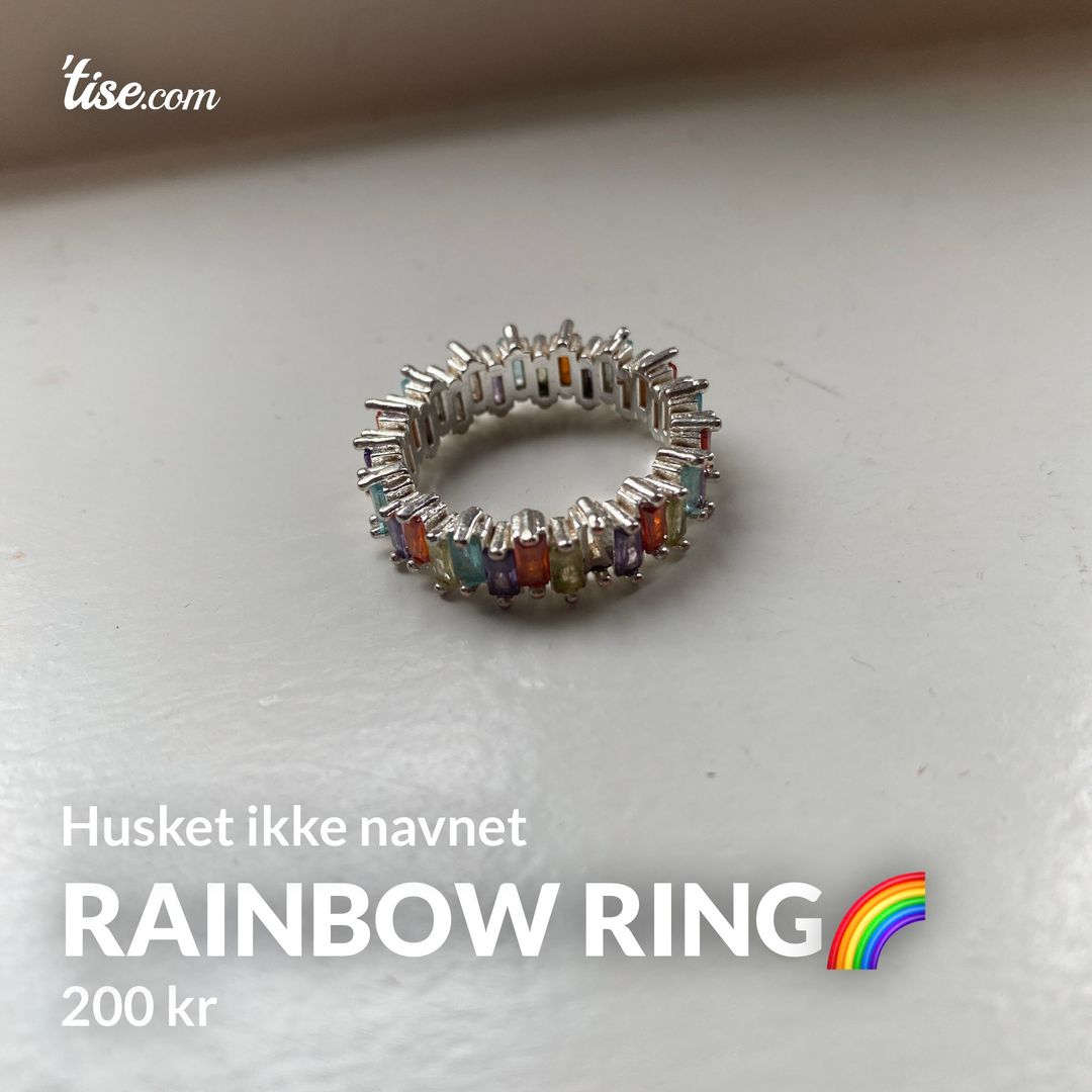 Rainbow ring🌈