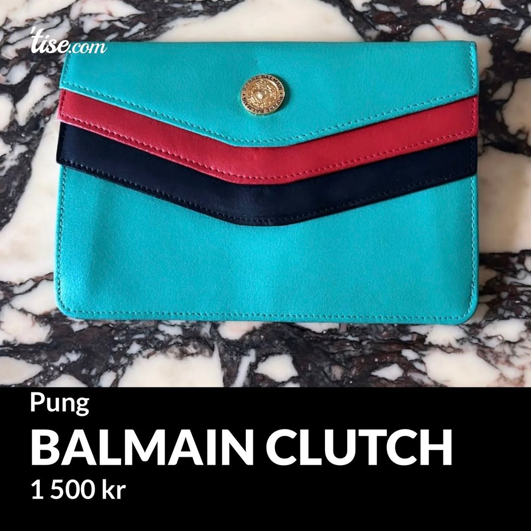 Balmain clutch