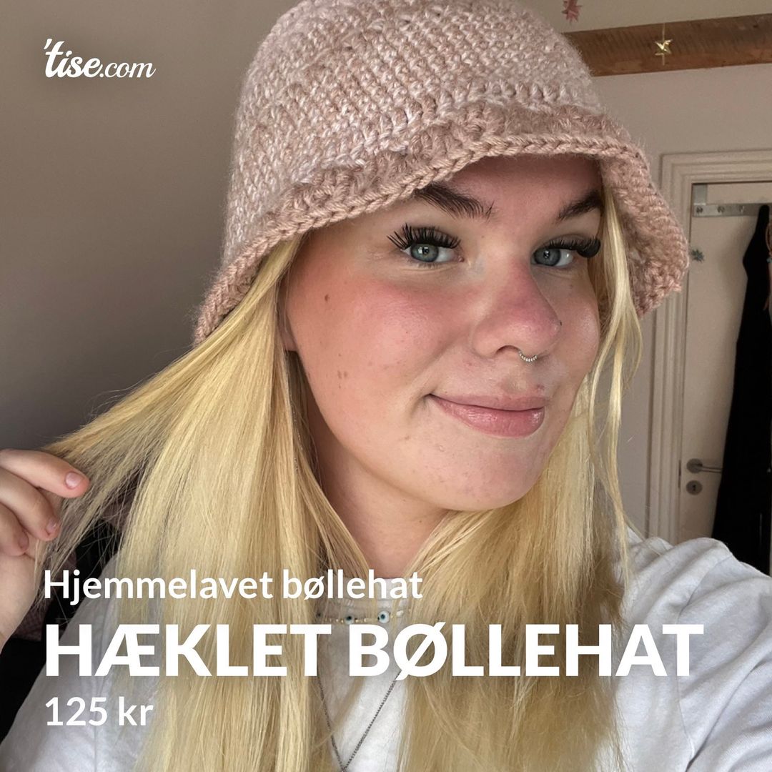 Hæklet bøllehat