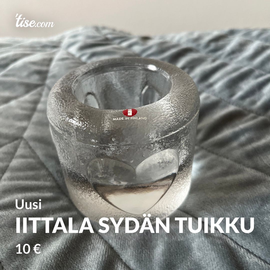 Iittala sydän tuikku