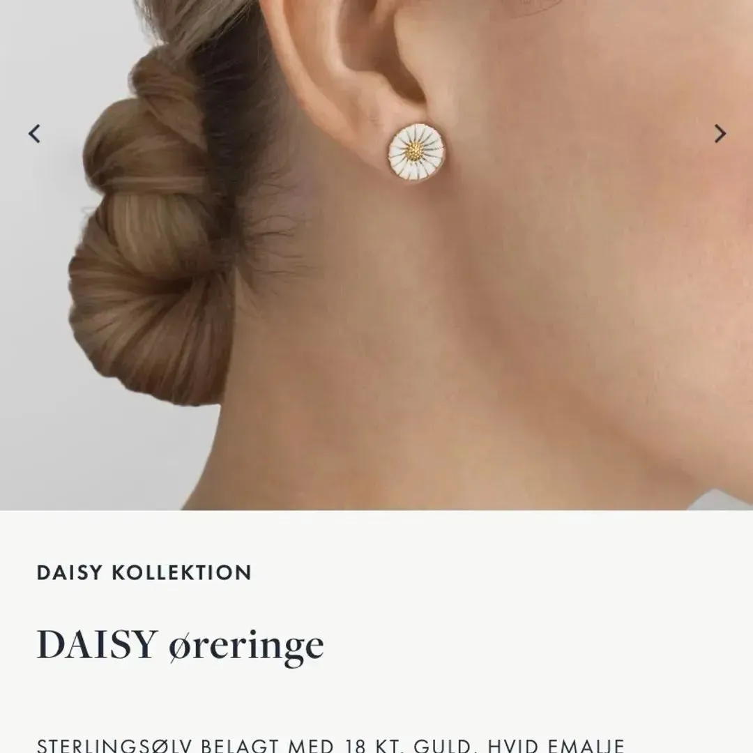 Daisy øreringe