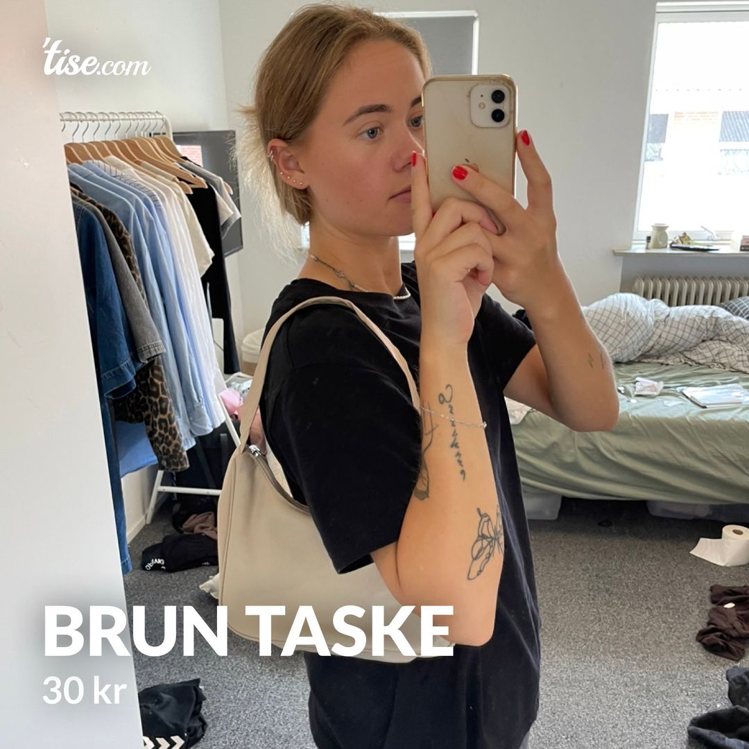 Brun taske