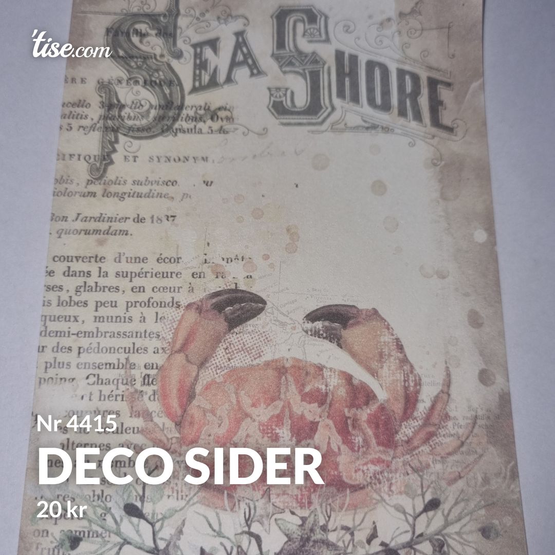 Deco Sider