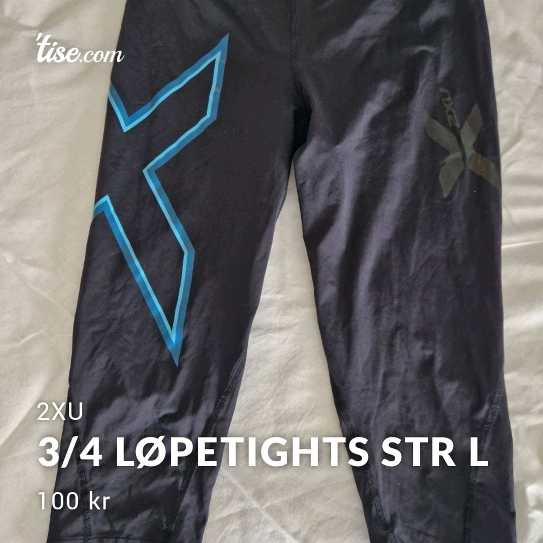 3/4 Løpetights str L