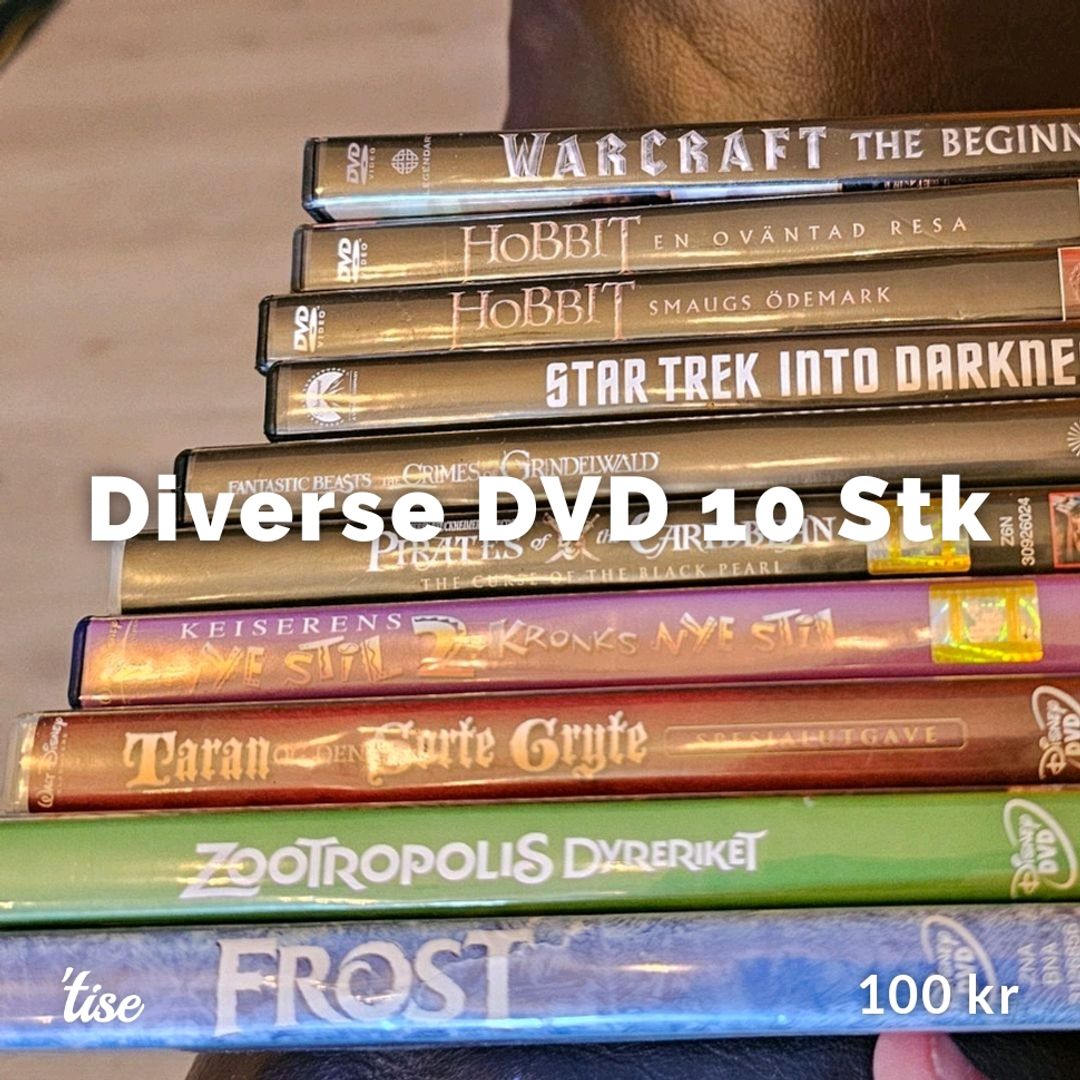 Diverse DVD 10 Stk