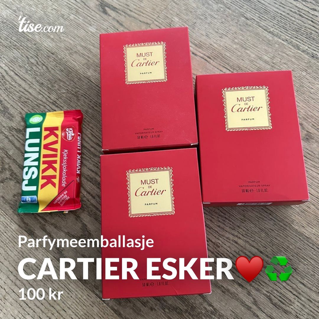 Cartier esker♥️♻️