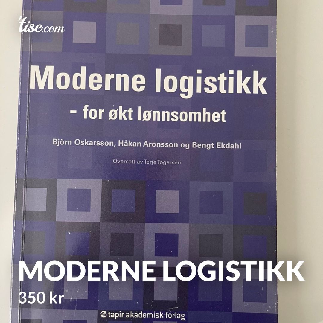 Moderne logistikk