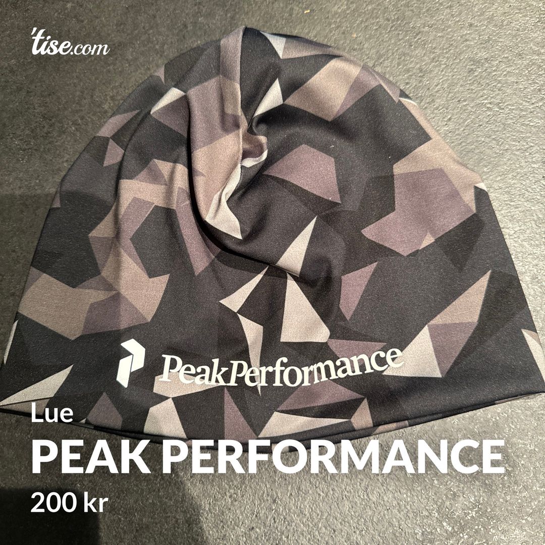 Peak Performance