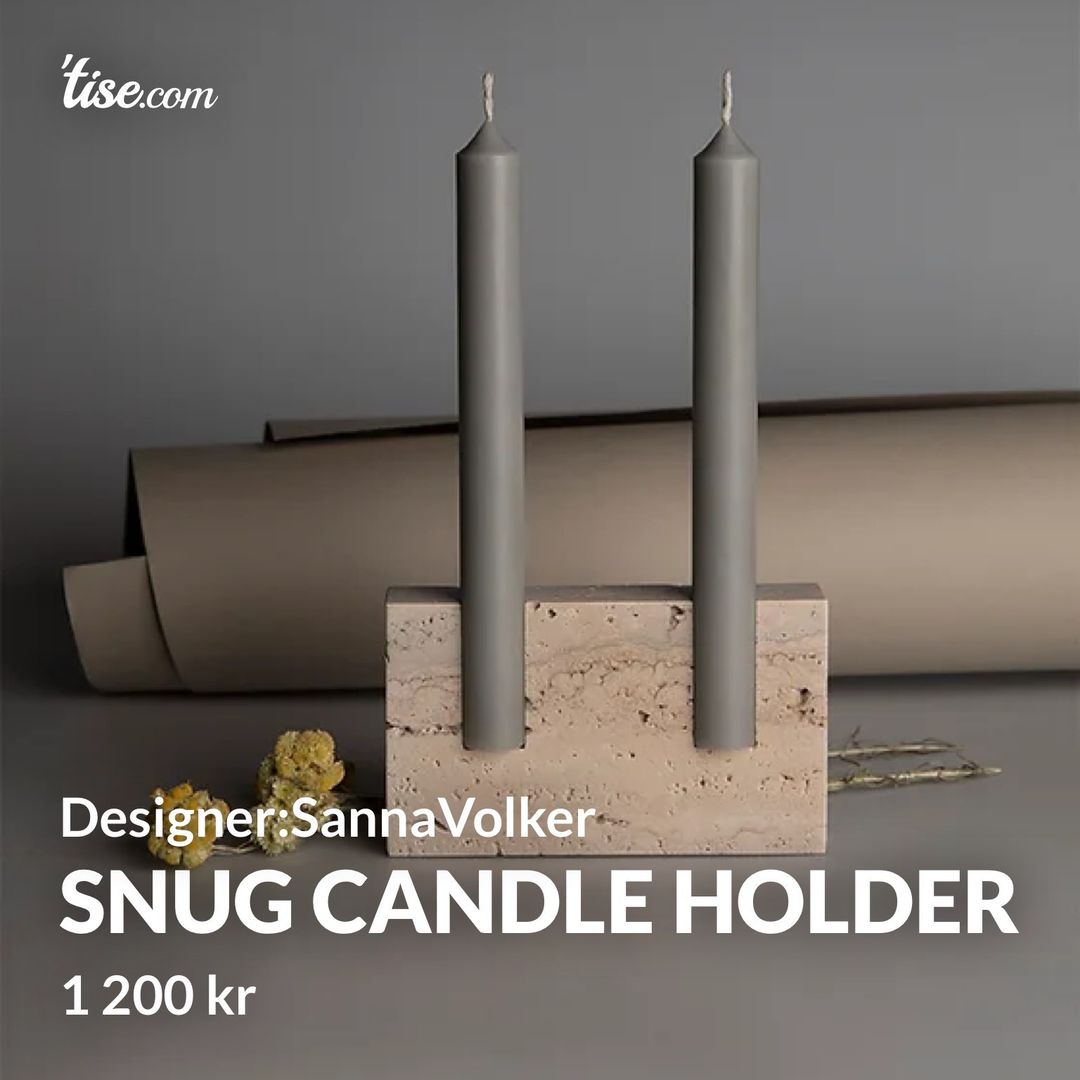 SNUG candle holder