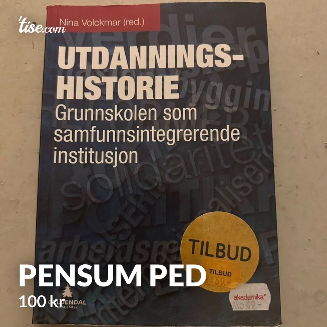 Pensum PED