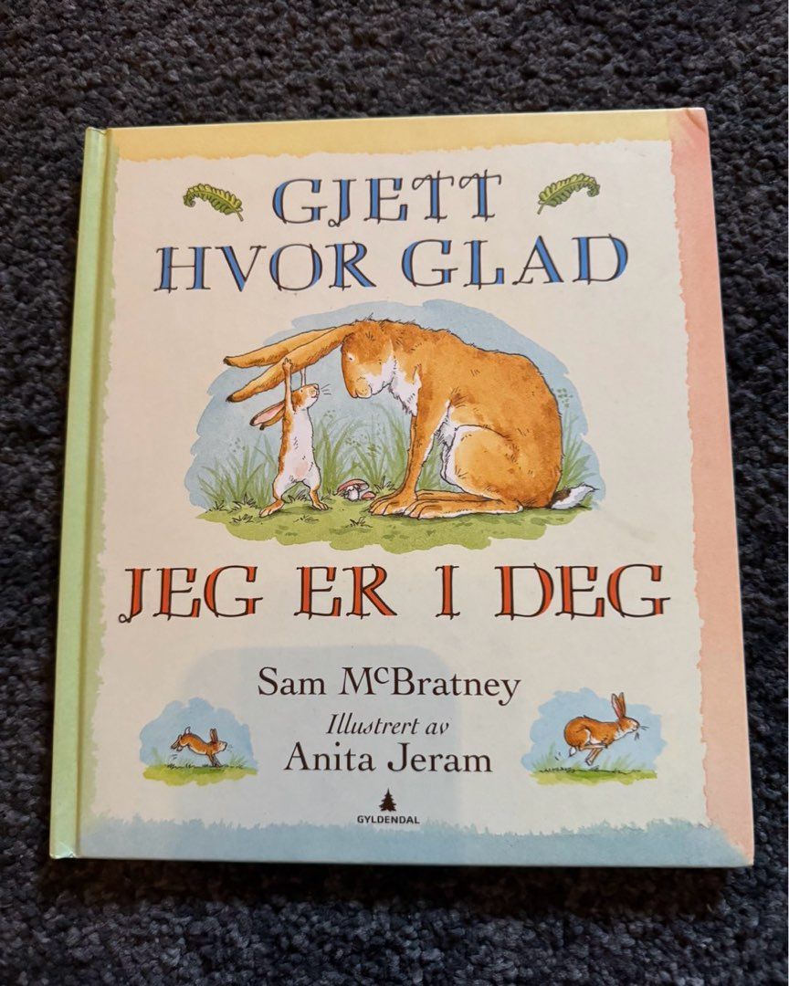 Gjett hvor glad jeg