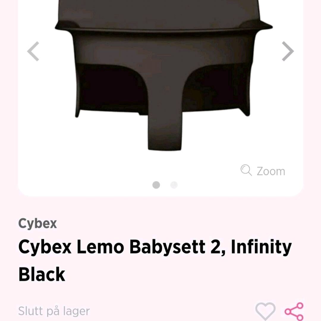 Cybex Lemo Babysett