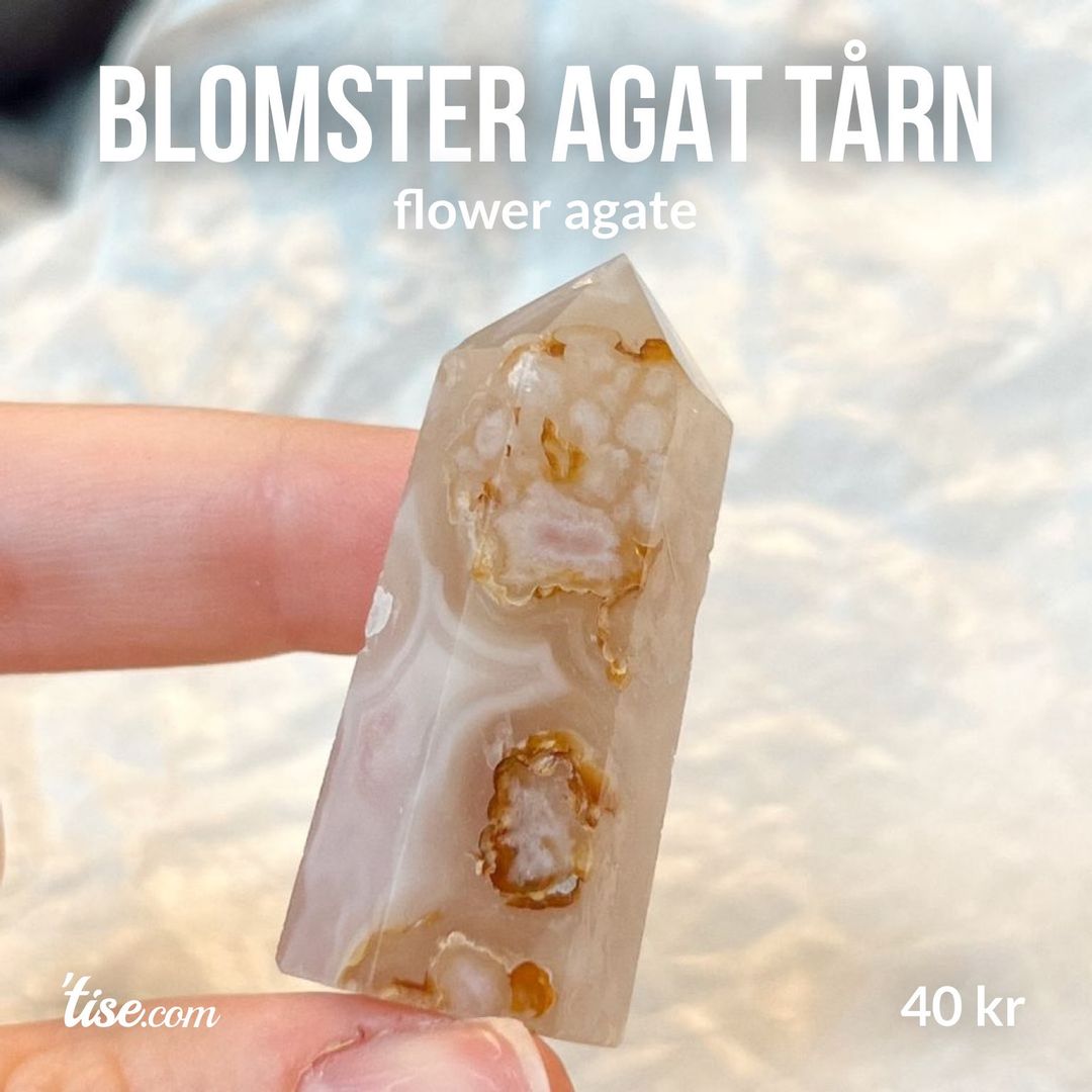 Blomster agat tårn