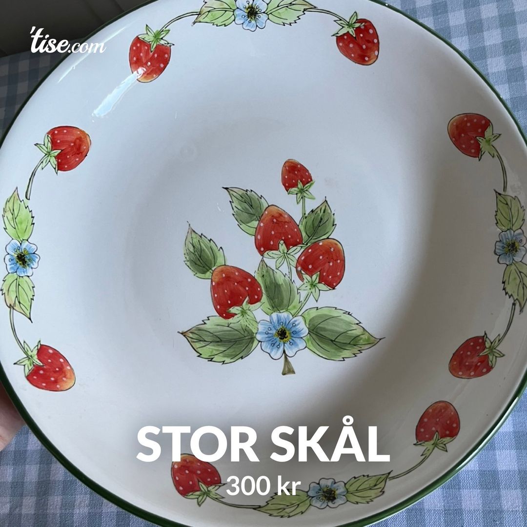 Stor skål