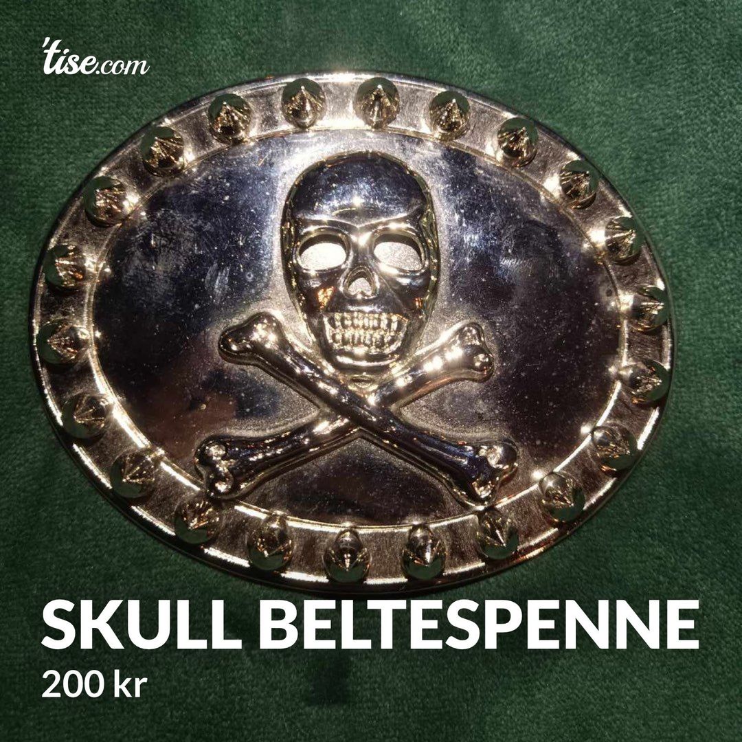 Skull beltespenne