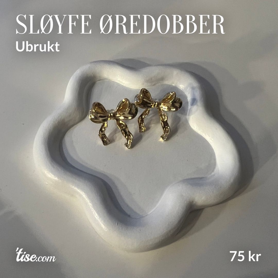 Sløyfe øredobber