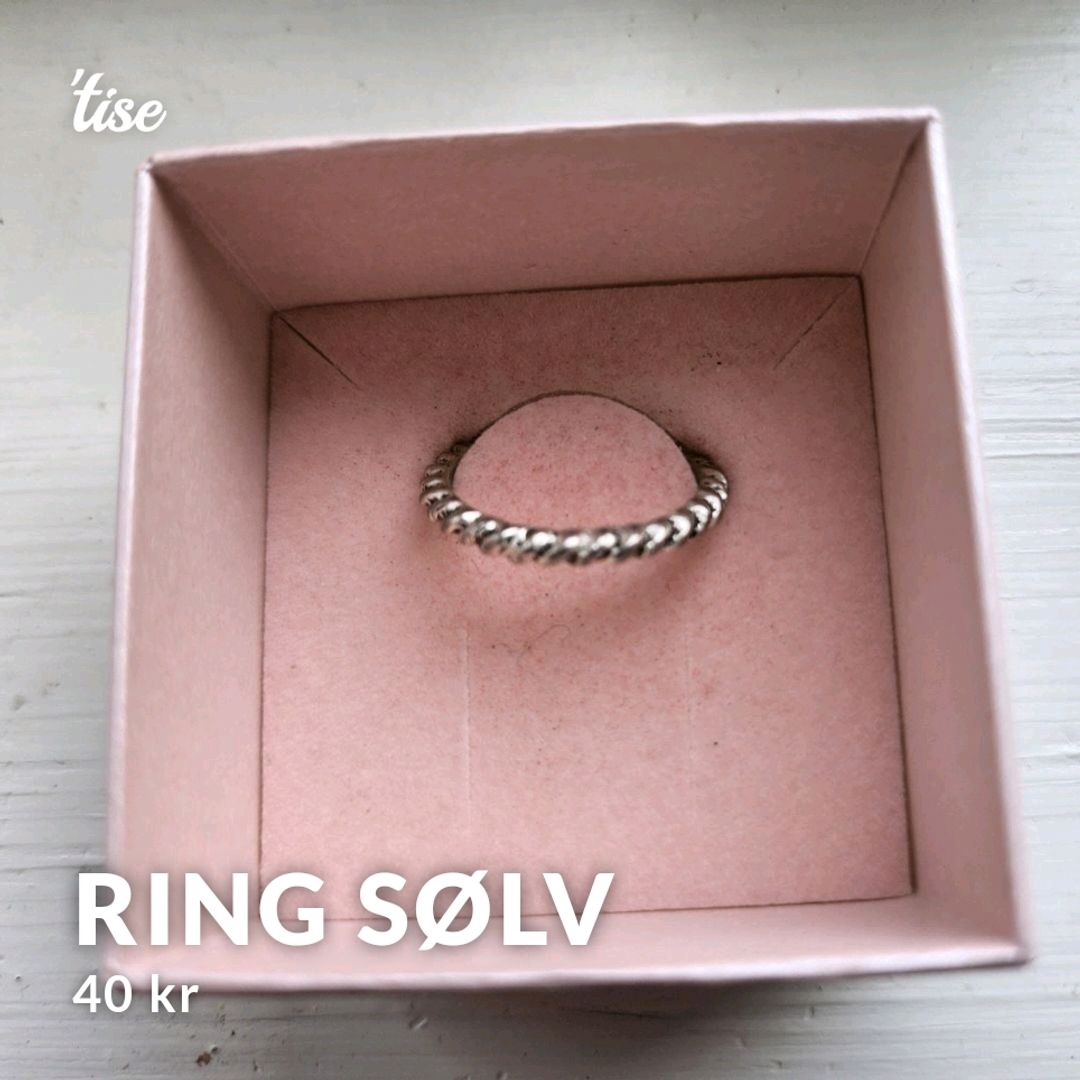 Ring Sølv