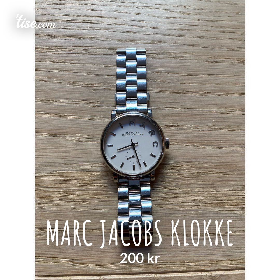 Marc jacobs klokke