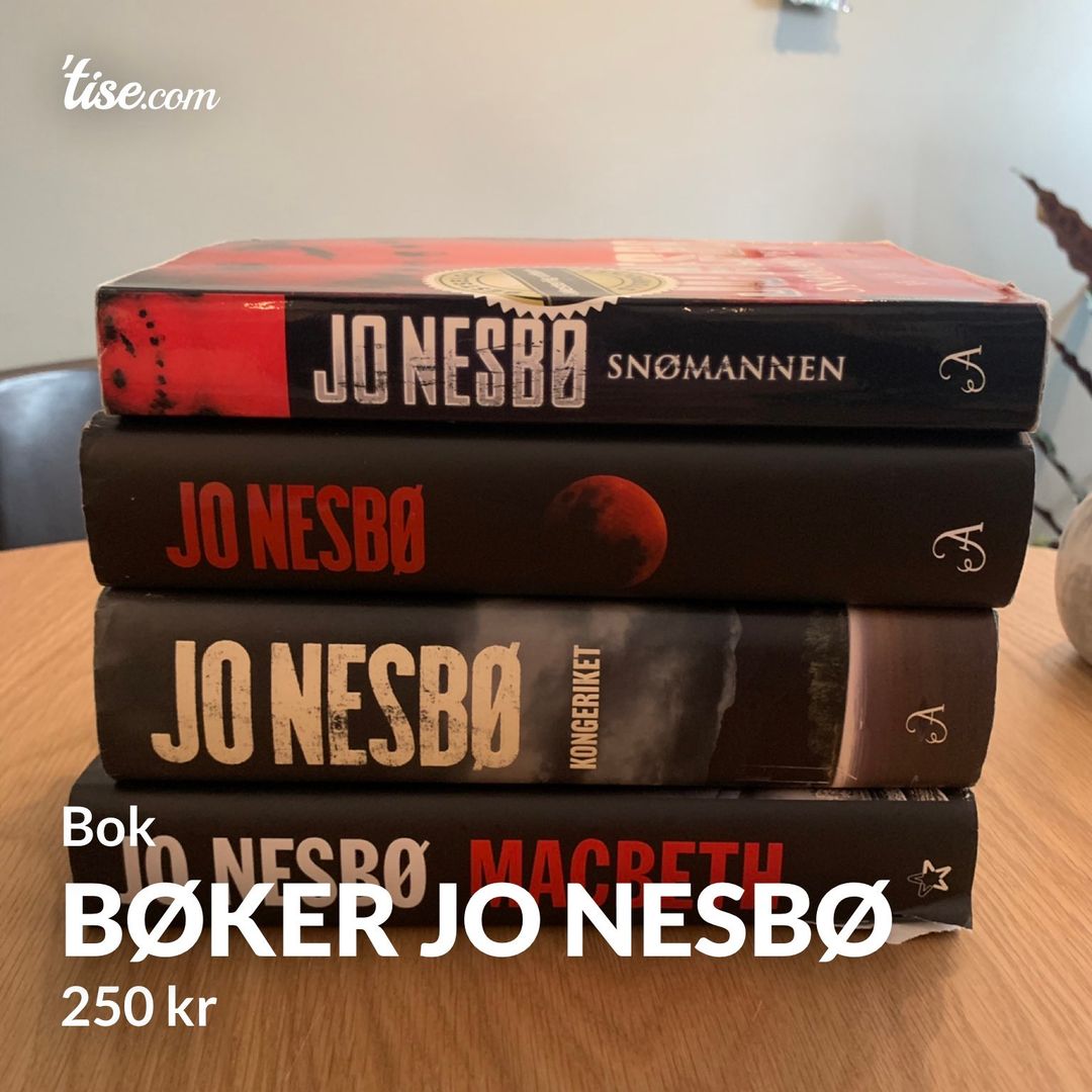 Bøker Jo Nesbø