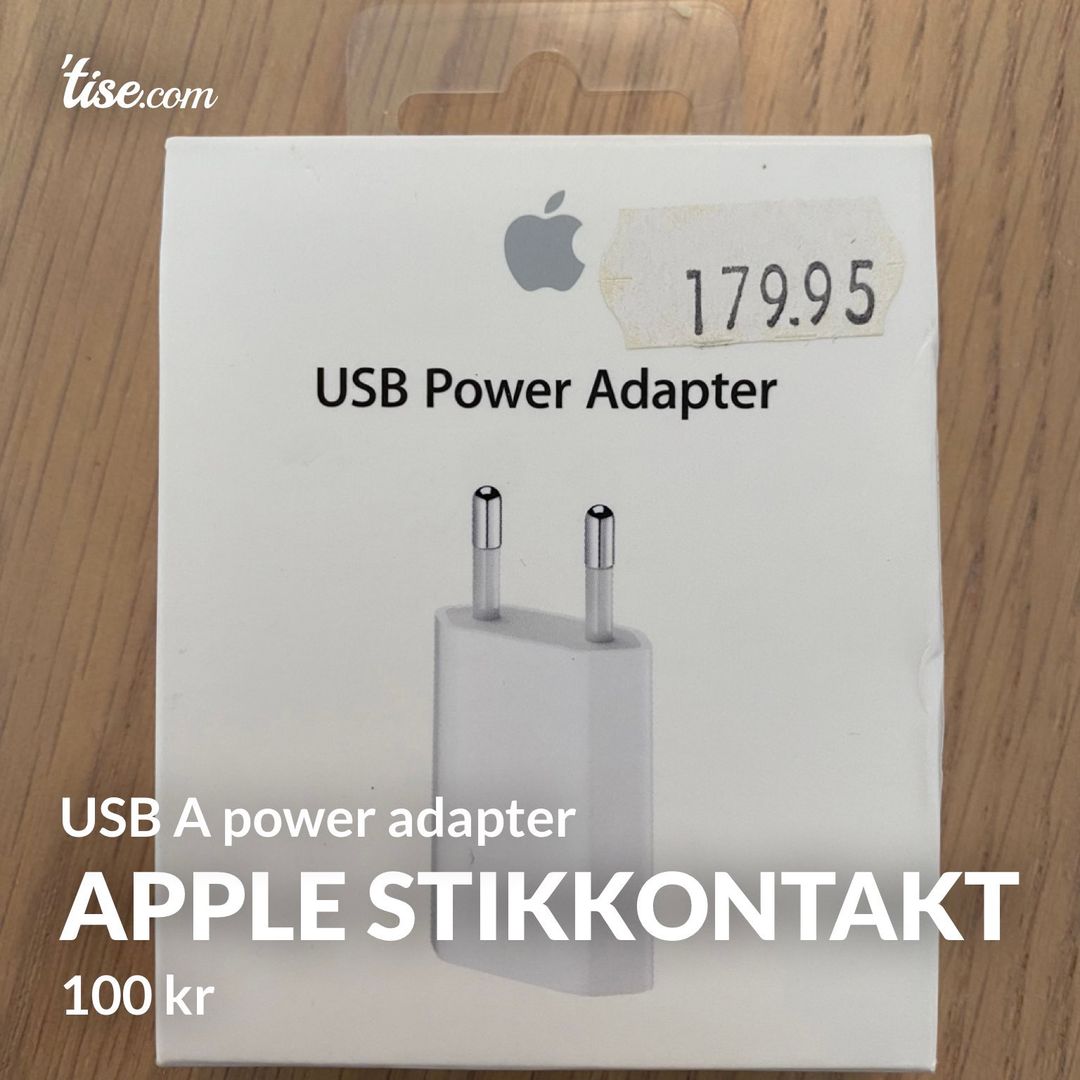 Apple stikkontakt