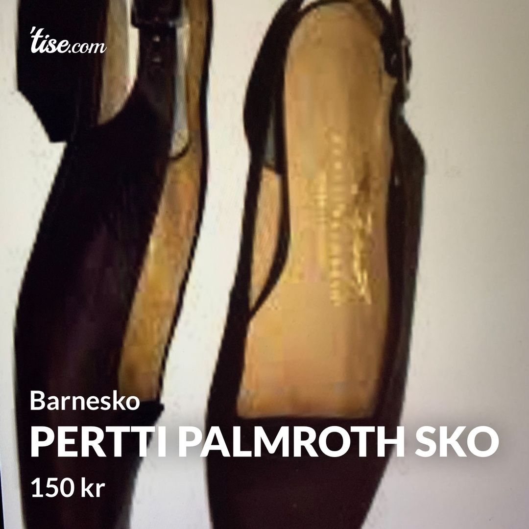 Pertti Palmroth sko