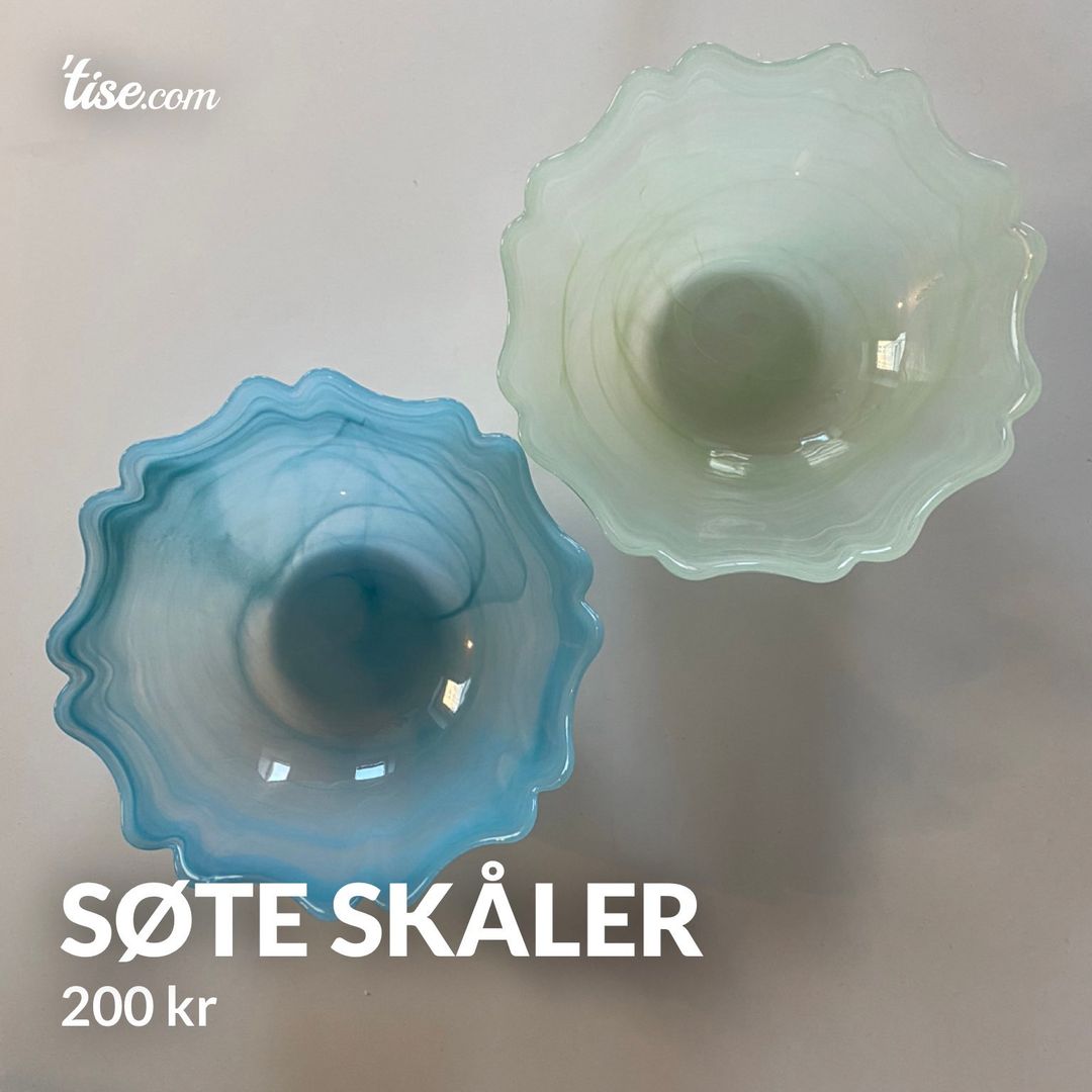 Søte skåler