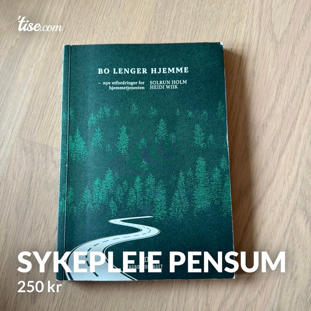 Sykepleie pensum