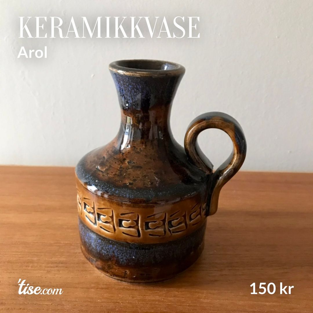 Keramikkvase