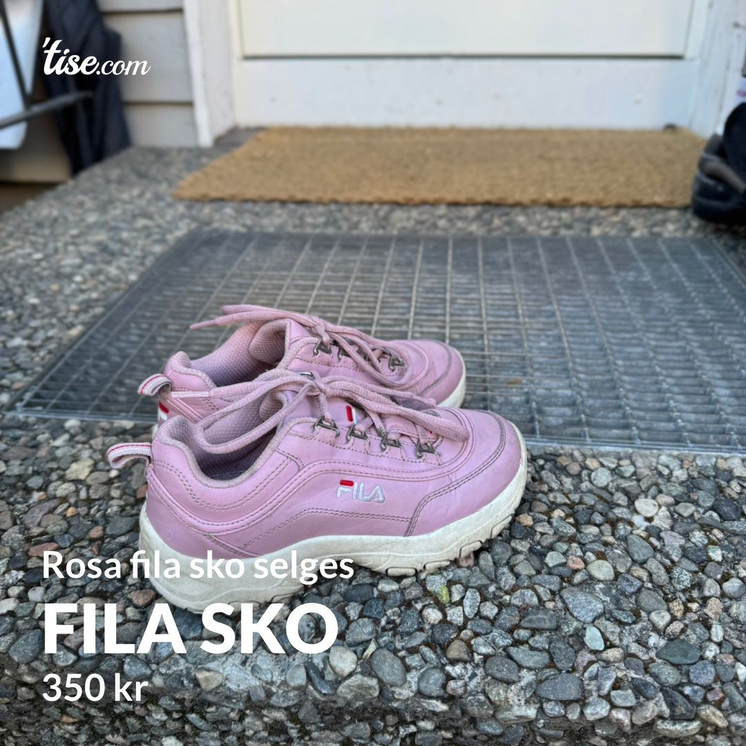 Fila sko