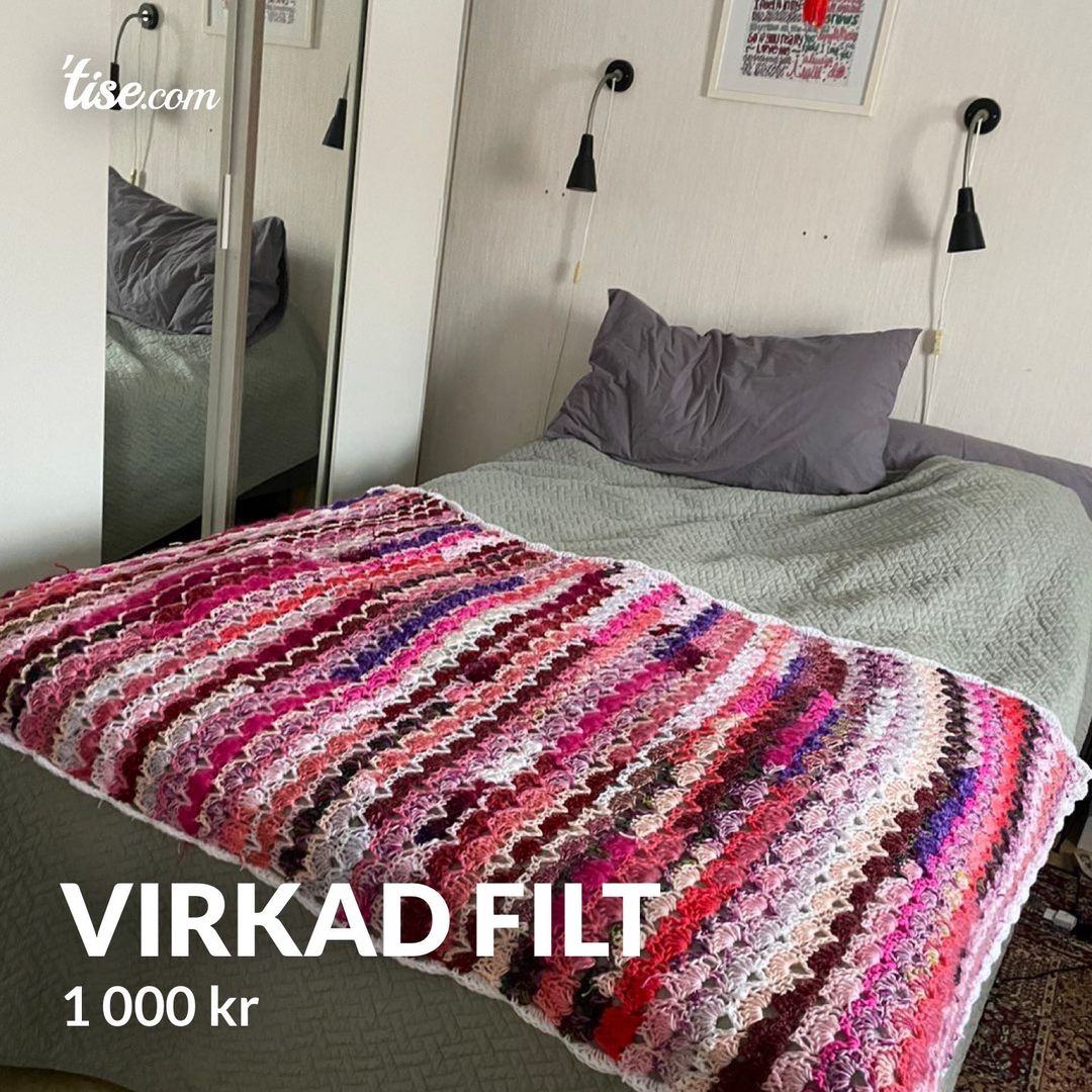 Virkad filt