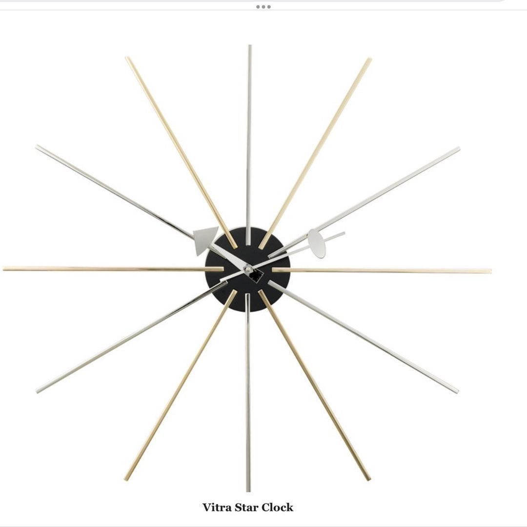 STAR CLOCK VITRA