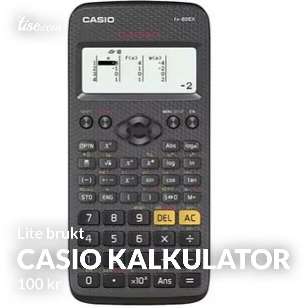 Casio kalkulator